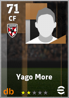 Yago More — CF, OVR 71, MAX 71