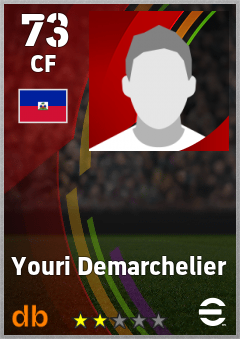 Youri Demarchelier — CF, OVR 73, MAX 73