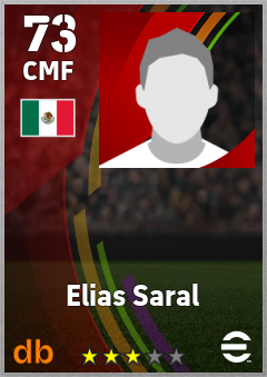 Elias Saral eFootball player card
