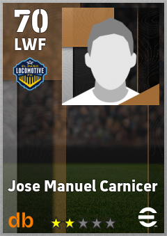 Jose Manuel Carnicer eFootball player card