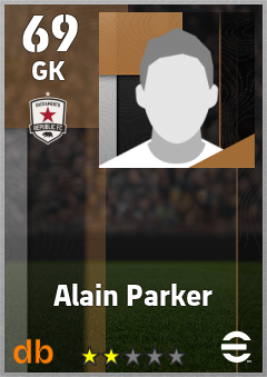 Alain Parker — GK, OVR 69, MAX 69