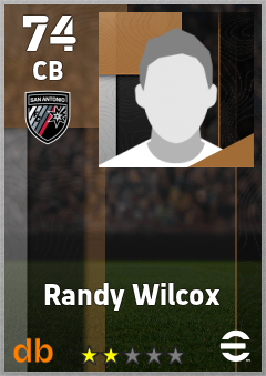 Randy Wilcox — CB, OVR 74, MAX 74