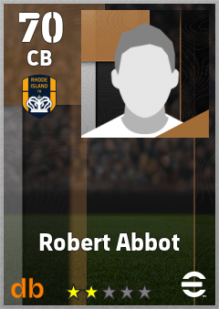 Robert Abbot eFootball player card