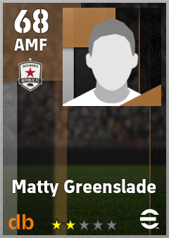 Matty Greenslade — AMF, OVR 68, MAX 68