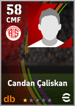 Candan Çaliskan — CMF, OVR 58, MAX 58