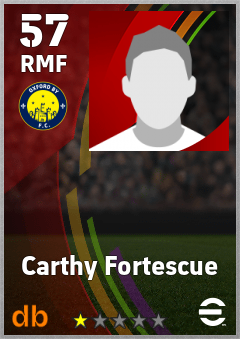 Carthy Fortescue — RMF, OVR 57, MAX 57