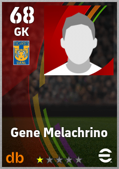 Gene Melachrino — GK, OVR 68, MAX 68