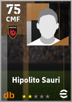 Hipolito Sauri — CMF, OVR 75, MAX 75