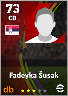 Fadeyka Šusak eFootball player card