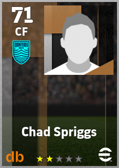 Chad Spriggs — CF, OVR 71, MAX 71