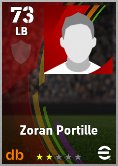 Zoran Portille — LB, OVR 73, MAX 73