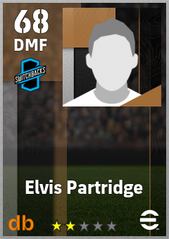 Elvis Partridge eFootball player card