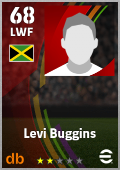 Levi Buggins eFootball player card
