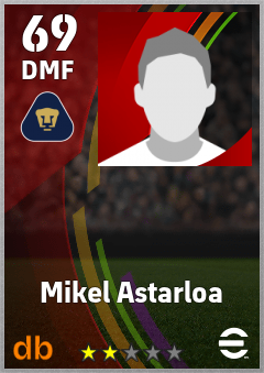 Mikel Astarloa — DMF, OVR 69, MAX 69