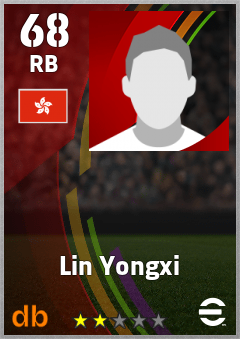 Lin Yongxi eFootball player card