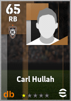 Carl Hullah eFootball player card