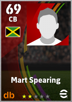 Mart Spearing eFootball player card