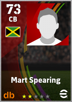 Mart Spearing — CB, OVR 73, MAX 73