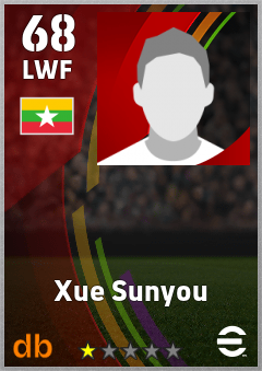 Xue Sunyou — LWF, OVR 68, MAX 68