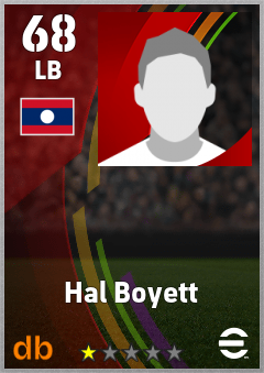 Hal Boyett — LB, OVR 68, MAX 68