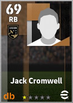 Jack Cromwell — RB, OVR 69, MAX 69