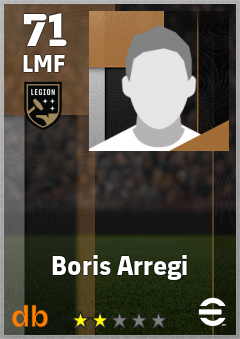 Boris Arregi — LMF, OVR 71, MAX 71