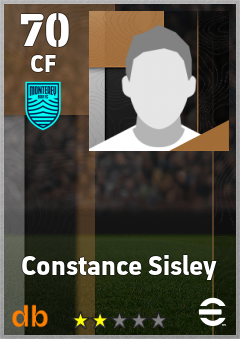 Constance Sisley eFootball player card
