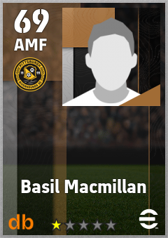 Basil Macmillan — AMF, OVR 69, MAX 69
