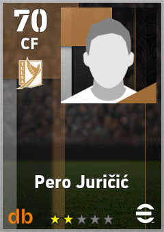 Pero Juričić eFootball player card