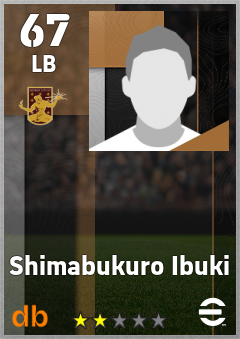 Shimabukuro Ibuki — LB, OVR 67, MAX 67