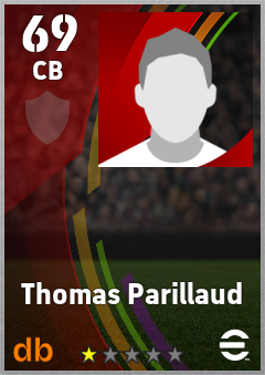 Thomas Parillaud — CB, OVR 69, MAX 69