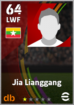 Jia Lianggang — LWF, OVR 64, MAX 64