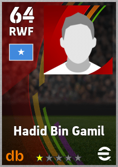 Hadid Bin Gamil eFootball player card