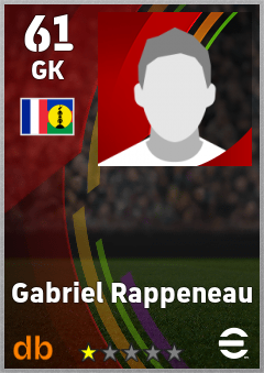 Gabriel Rappeneau eFootball player card