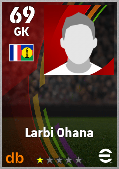 Larbi Ohana — GK, OVR 69, MAX 69
