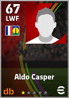Aldo Casper — LWF, OVR 67, MAX 67
