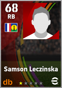 Samson Leczinska — RB, OVR 68, MAX 68
