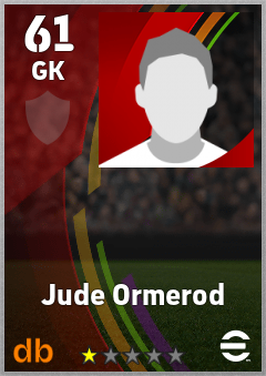 Jude Ormerod — GK, OVR 61, MAX 61