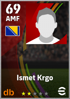 Ismet Krgo — AMF, OVR 69, MAX 69