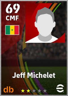 Jeff Michelet — CMF, OVR 69, MAX 69