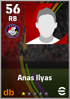 Anas Ilyas eFootball player card