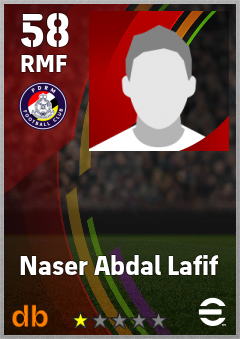 Naser Abdal Lafif eFootball player card