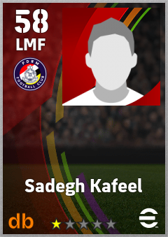 Sadegh Kafeel eFootball player card