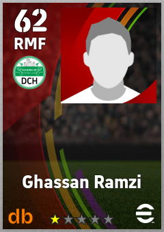 Ghassan Ramzi — RMF, OVR 62, MAX 62