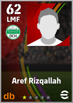 Aref Rizqallah eFootball player card