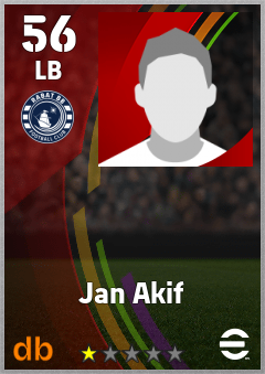 Jan Akif — LB, OVR 56, MAX 56