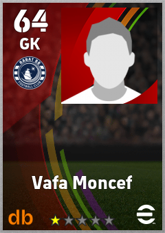 Vafa Moncef — GK, OVR 64, MAX 64
