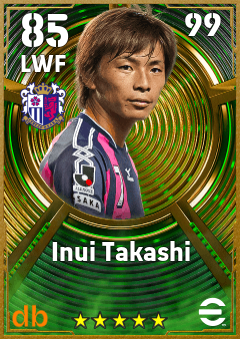 Inui Takashi eFootball player card