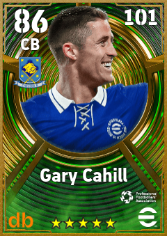 Gary Cahill — CB, OVR 86, MAX 101