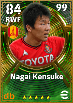 Nagai Kensuke eFootball player card